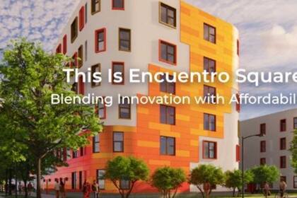 Un nuevo desarrollo de viviendas asequibles Encuentro Square ya está en funcionamiento en Chicago, ofreciendo oportunidades de alquiler a familias en Logan Square (IG @luchachicago)