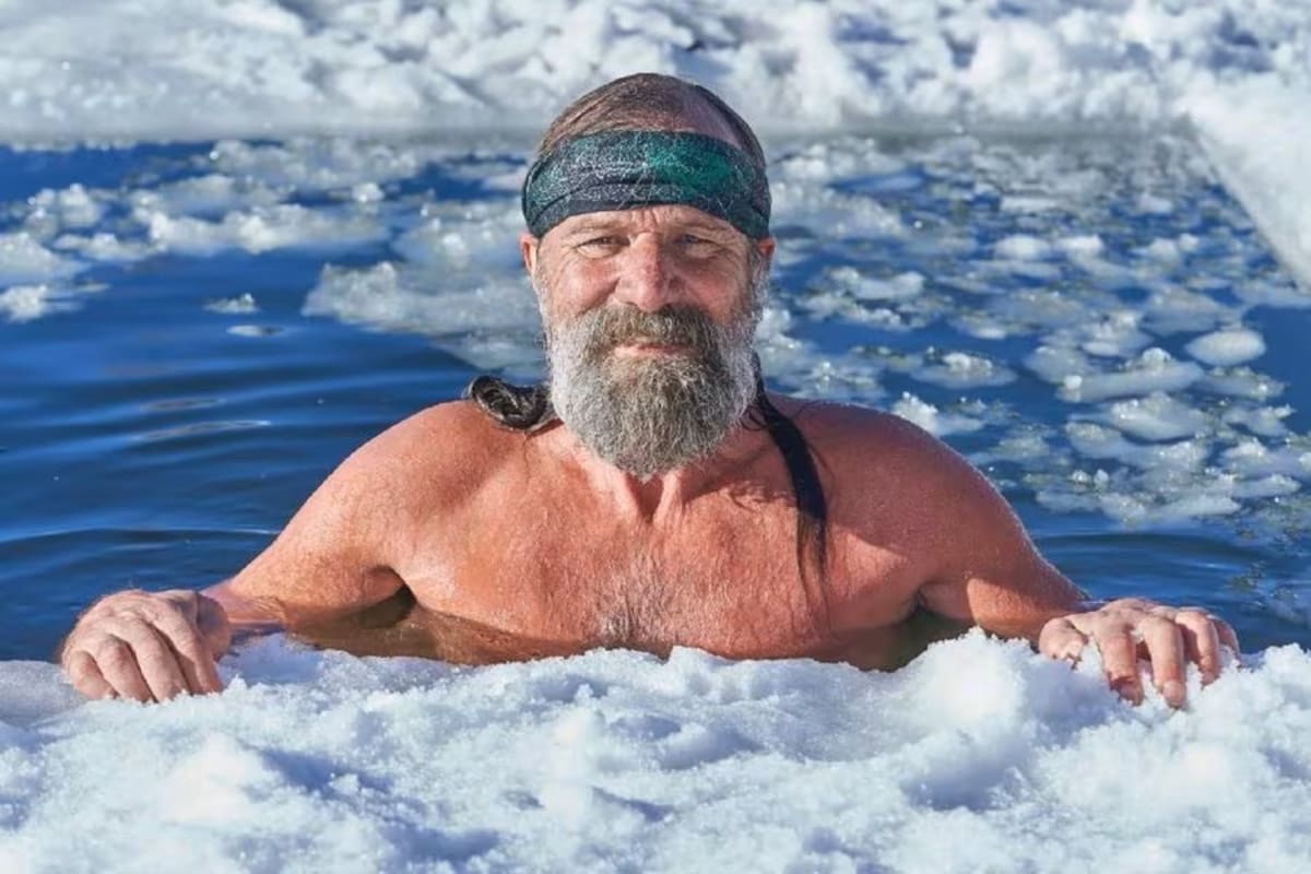 Un nuevo estudio sobre el método Wim Hof, creado por el holandés que le da el nombre (en la foto), revela su poder antiinflamatorio