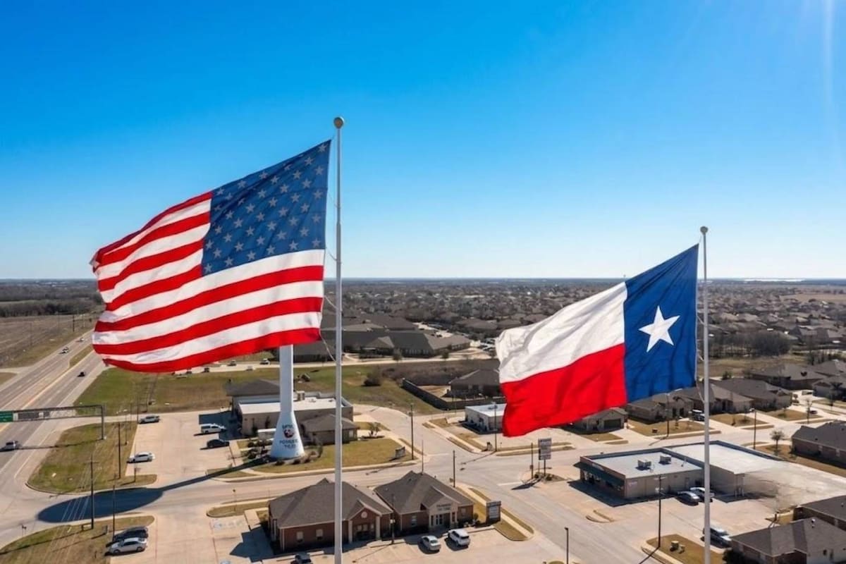 Un nuevo informe destaca a este pueblo de Texas por su crecimiento y volumen de mudanzas