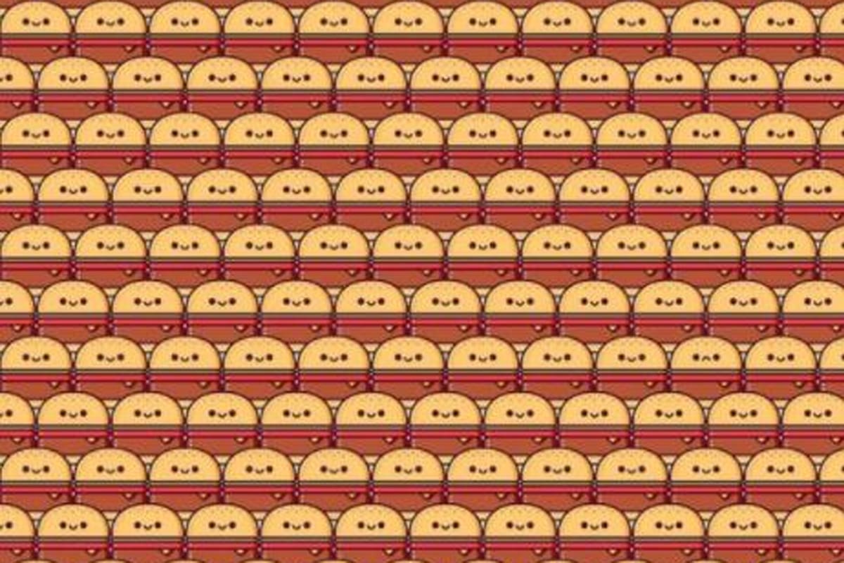 Un nuevo reto viral: esta vez, las hamburguesas son las protagonistas para ejercitar el cerebro