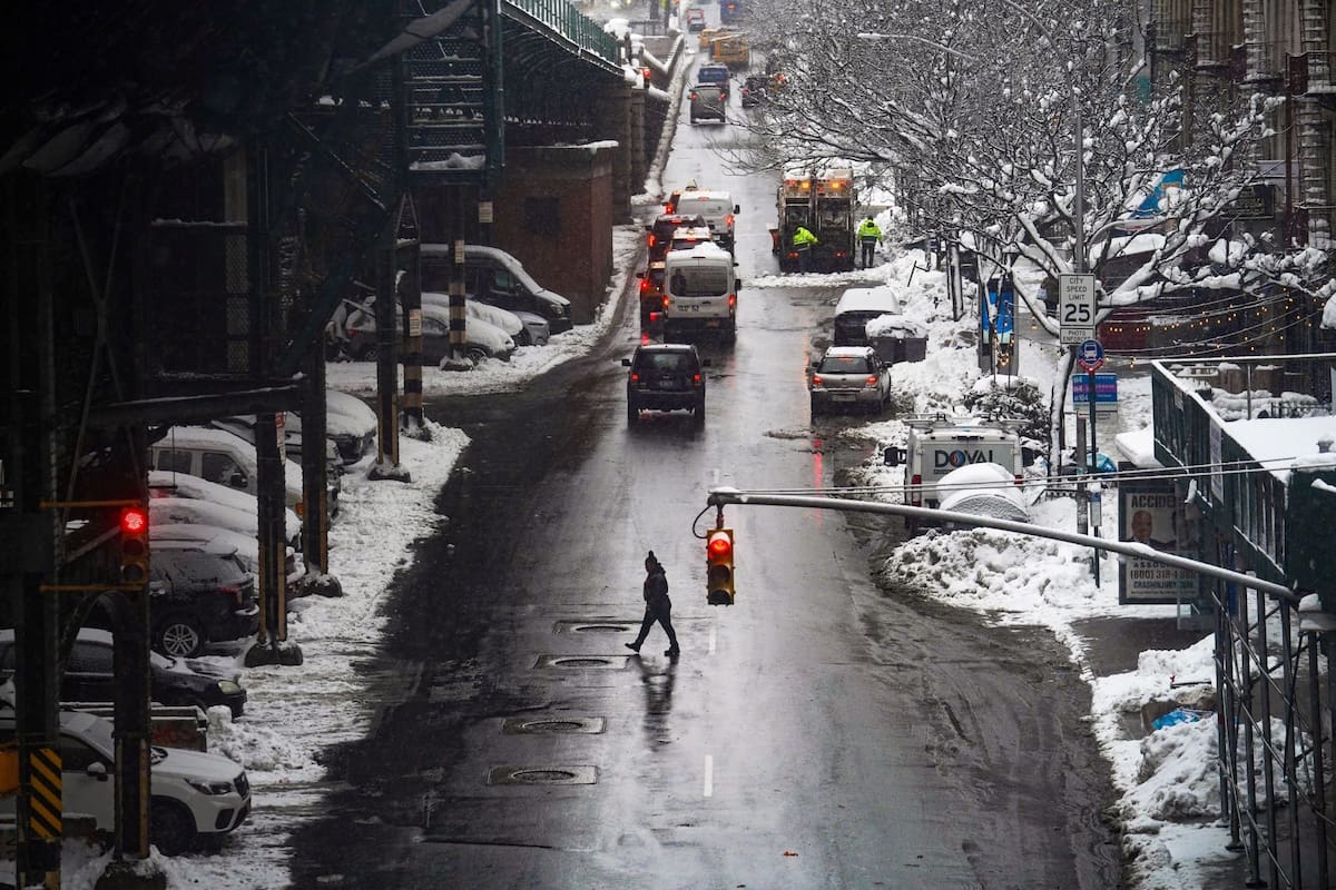 Un nuevo sistema invernal de gran alcance amenaza con impactar hasta 25 estados desde el Medio Oeste hasta el noreste