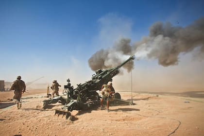Un obús M777