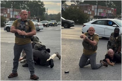 Un operativo de arresto realizado por el ICE derivó en un momento de tensión cuando un agente apuntó con su arma a las personas que se encontraban en el lugar filmando la situación