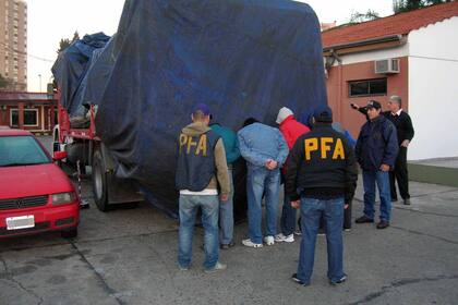 Un operativo de la Policía Federal por piratería del asafalto