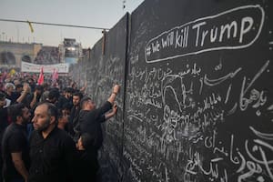 Un orador pidió la muerte de Donald Trump en el funeral de Alí Khamenei