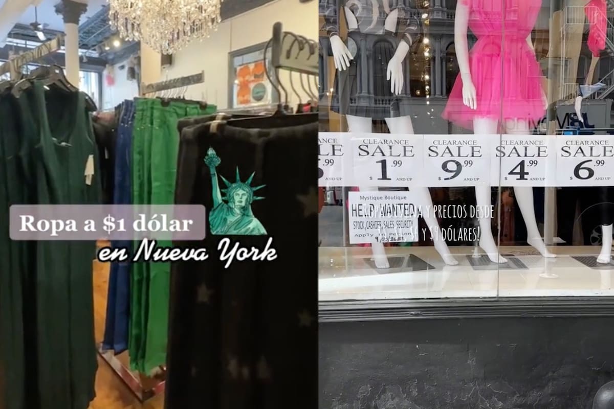 Un outlet de Nueva York causó furor en las redes sociales; hasta personas de Latinoamérica quisieron ir a conocerlo