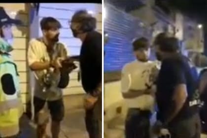 Un padre retó a su hijo con dureza al ser detenido y el video se viralizó