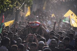 Un palestino muere baleado en un control de Cisjordania cerca de Jerusalén