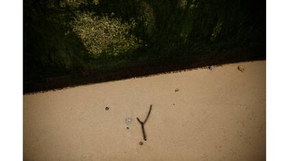 Un palo de madera