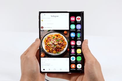 Un panel que se enrolla es lo que podría estar en los próximos smartphones, según Samsung Display
