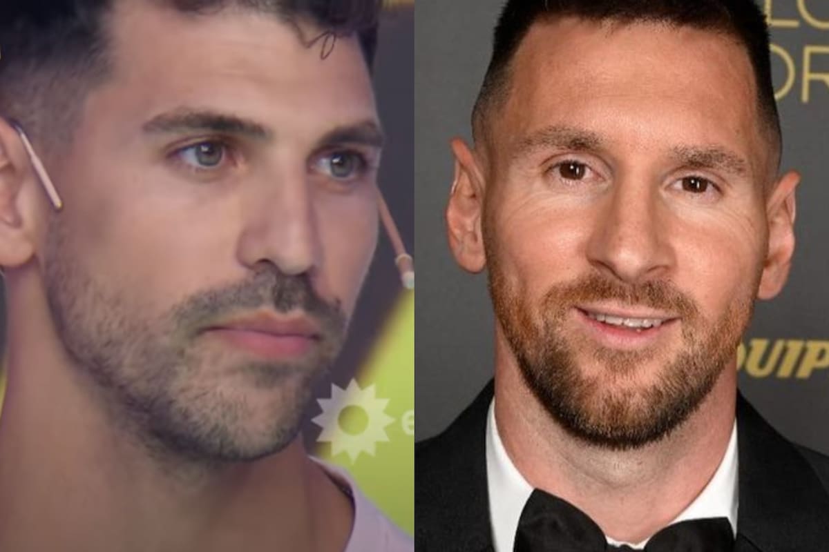 Un participante de Los 8 escalones contó como terminó chocándole el auto a Lionel Messi (Foto: Captura de TV / eltrece / Instagram @leomessi)