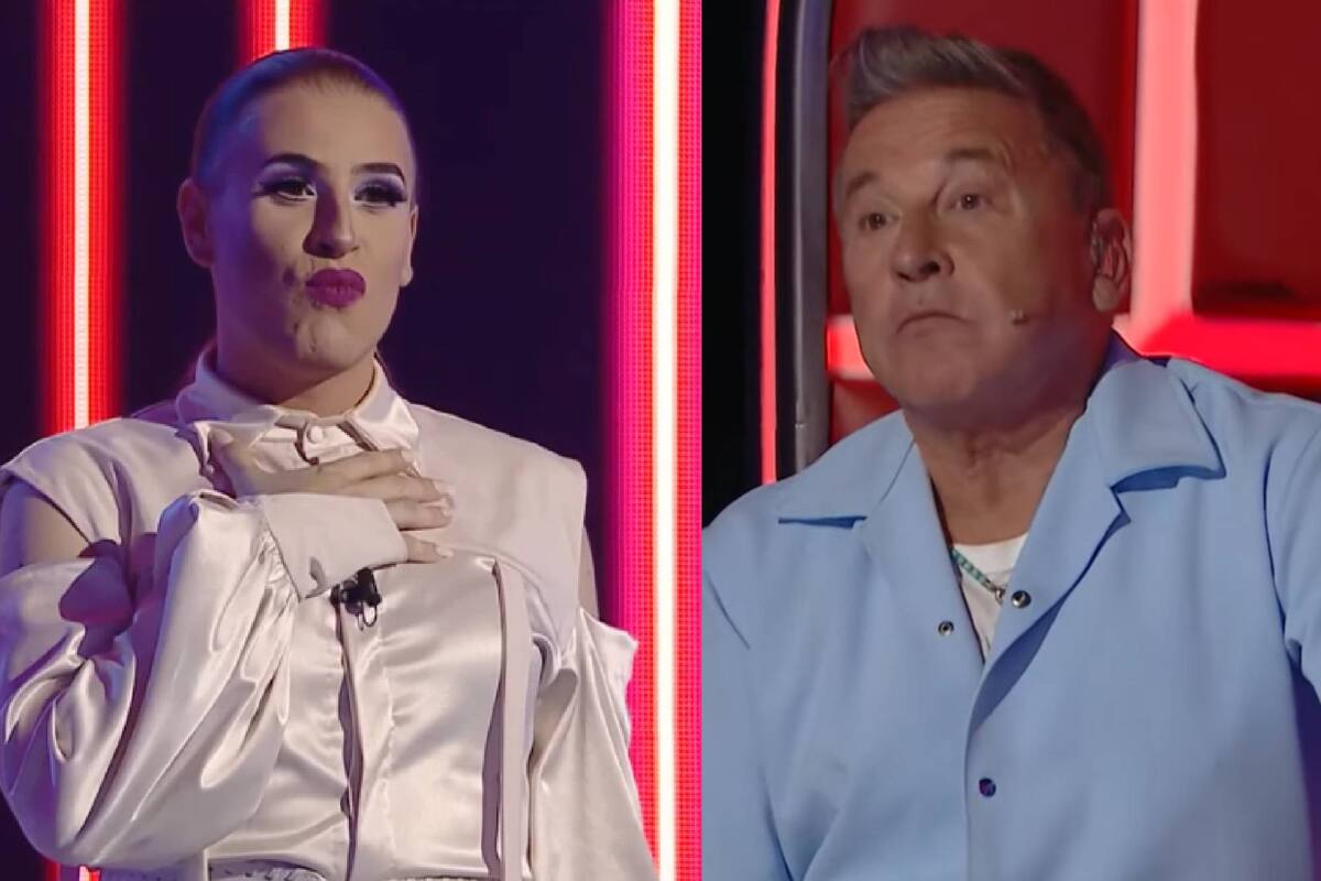 Un participante le habló a Montaner de sus nietos (Captura video)