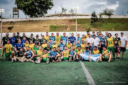 Un partido que marcó una etapa para el fútbol americano: el partido del seleccionado argentino ante Brasil, en el Mineirao