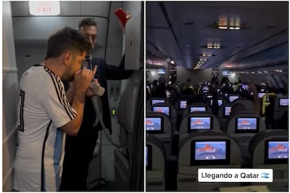Un pasajero argentino recibió vítores luego de interpretar el himno de la Argentina en un vuelo rumbo a Qatar