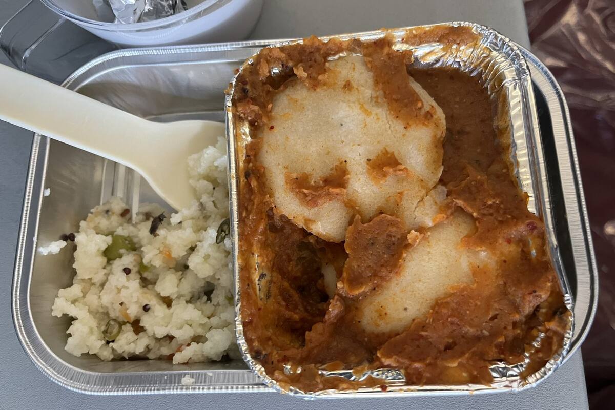 Un pasajero aseguró que encontró una cucaracha en su comida, pero la aerolínea le dio una explicación