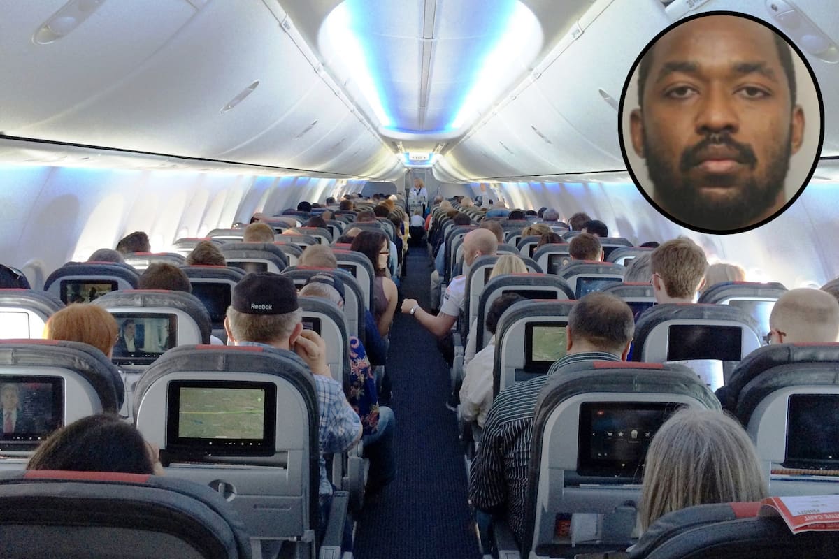 Un pasajero en un vuelo a Miami atacó a un asistente de vuelo, pateó el asiento de otro pasajero y tuvo un arrebato violento en pleno vuelo