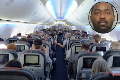 Un pasajero en un vuelo a Miami atacó a un asistente de vuelo, pateó el asiento de otro pasajero y tuvo un arrebato violento en pleno vuelo