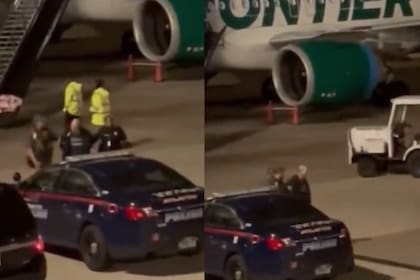 Un pasajero fue detenido tras viajar con un arma prohibida en un vuelo de Frontier Airlines