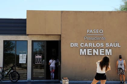 Un paseo en Anillaco que se llama Carlos Menem
