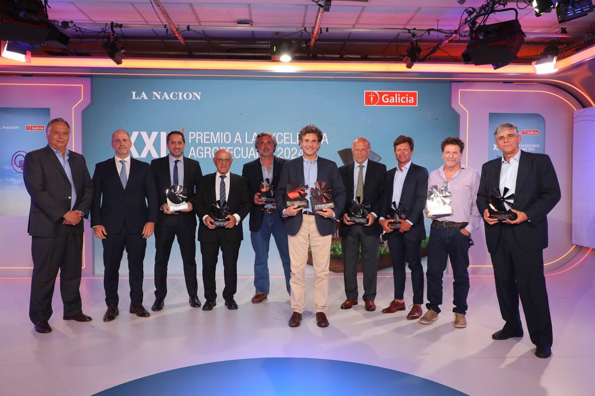 Un paso adelante: Alejandro López Moriena, tras ganar el premio de Oro para Adecoagro