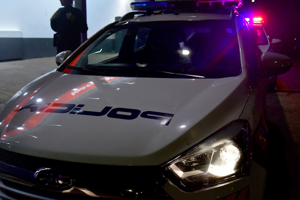 Un patrullero de la policía de Uruguay