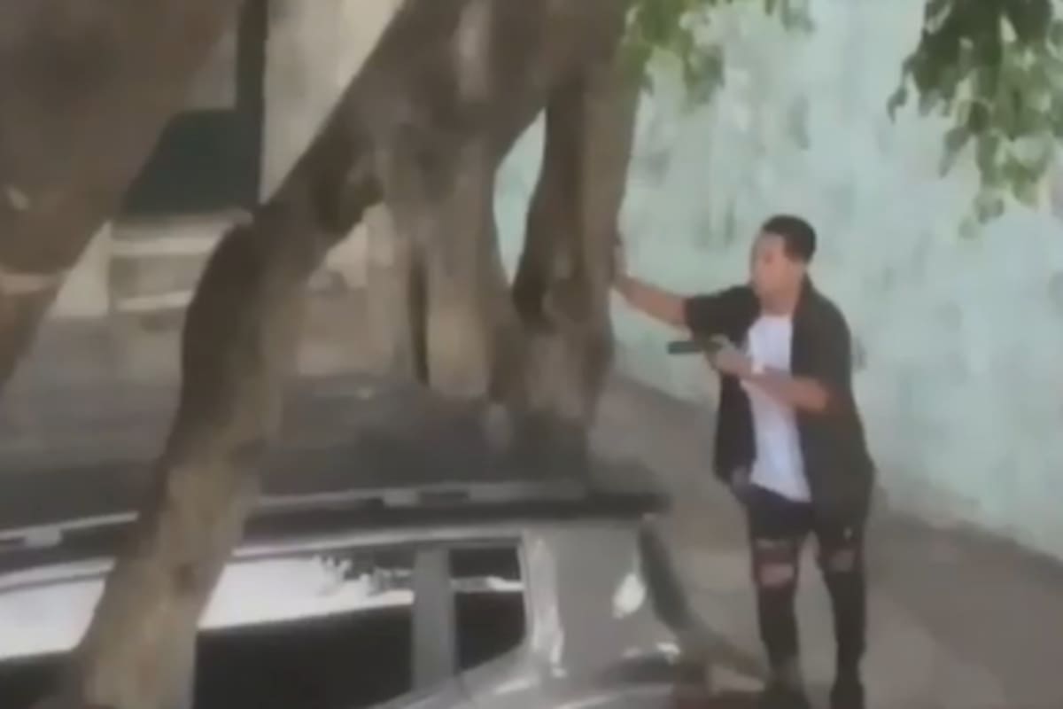 Un peatón resultó herido de bala en su pierna