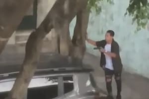 Un peatón resultó herido de bala en su pierna