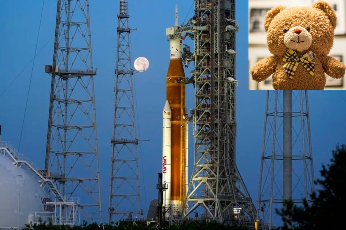 Un peluche acompañará a los tripulantes de la nueva misión a la Luna en 2027