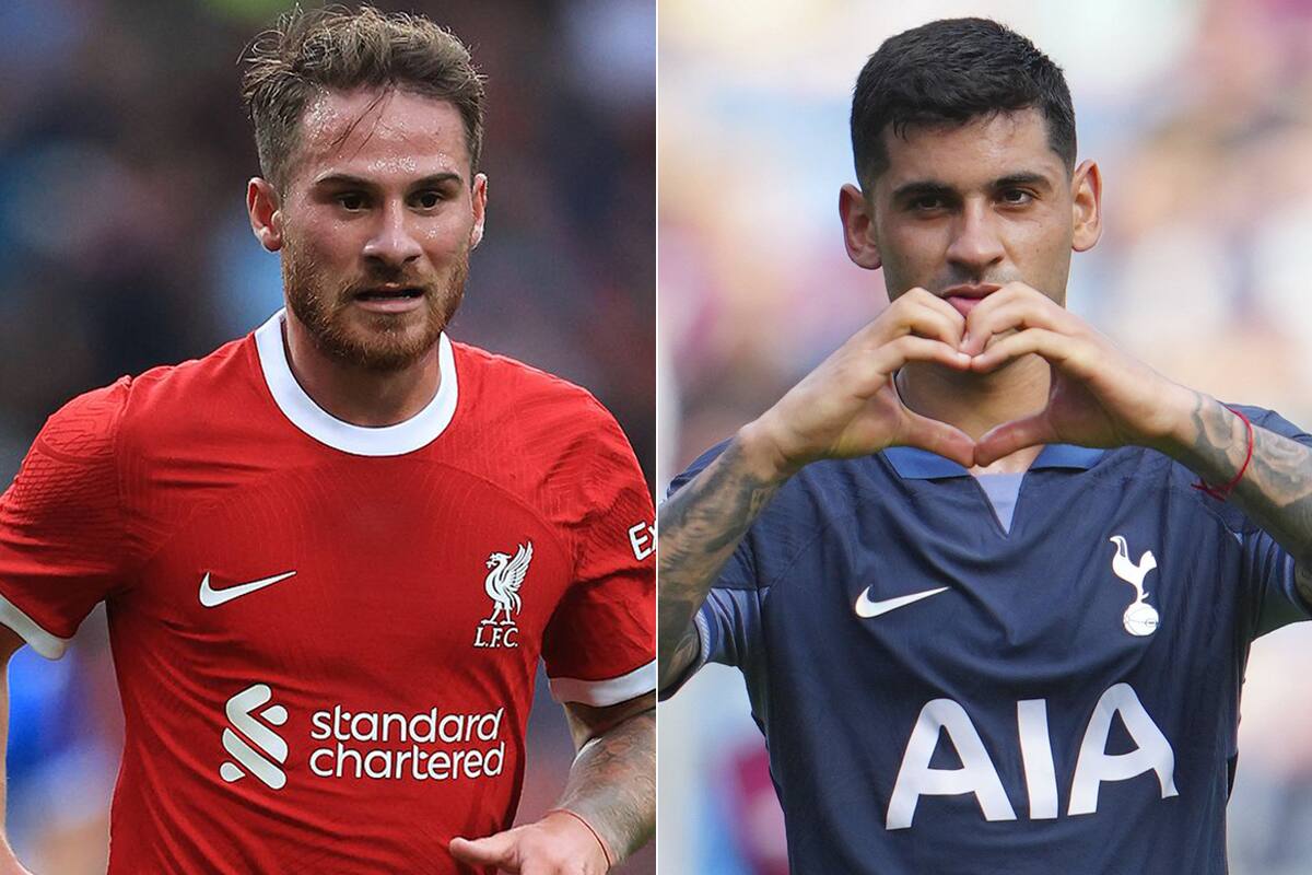 Un “picante” cruce: el Cuti Romero y Alexis Mac Allister se volvieron virales en las redes