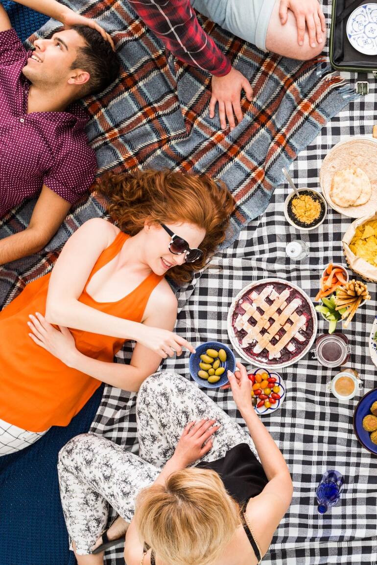 Un picnic al aire libre y los detalles para que sea exitoso