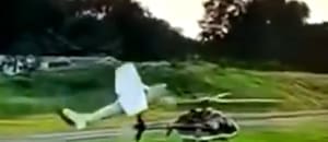 Un piloto de avioneta murió en una violenta colisión con un helicóptero de la Policía de Pensilvania