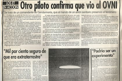 Un piloto de Gendarmería confirmó los dichos de Polanco