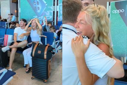 Un piloto de Southwest Airlines sorprendió a su hija en un aeropuerto de México y voló el avión de regreso a Estados Unidos