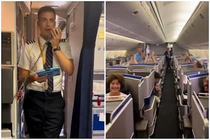 Un piloto de United Airlines compartió un secreto con los pasajeros que viajaban a bordo de un avión con destino a Madrid