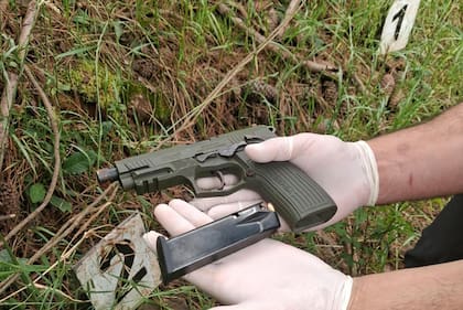 Un pistola secuestrada por la Policía de Misiones