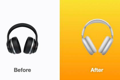 Un poco de marketing: los auriculares ahora lucen como los nuevos AirPod Max