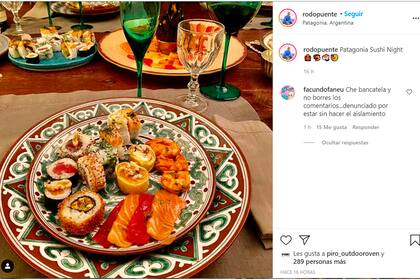 Un posteo de la cuenta de Instagram de Puente del 14 de agosto de 2020