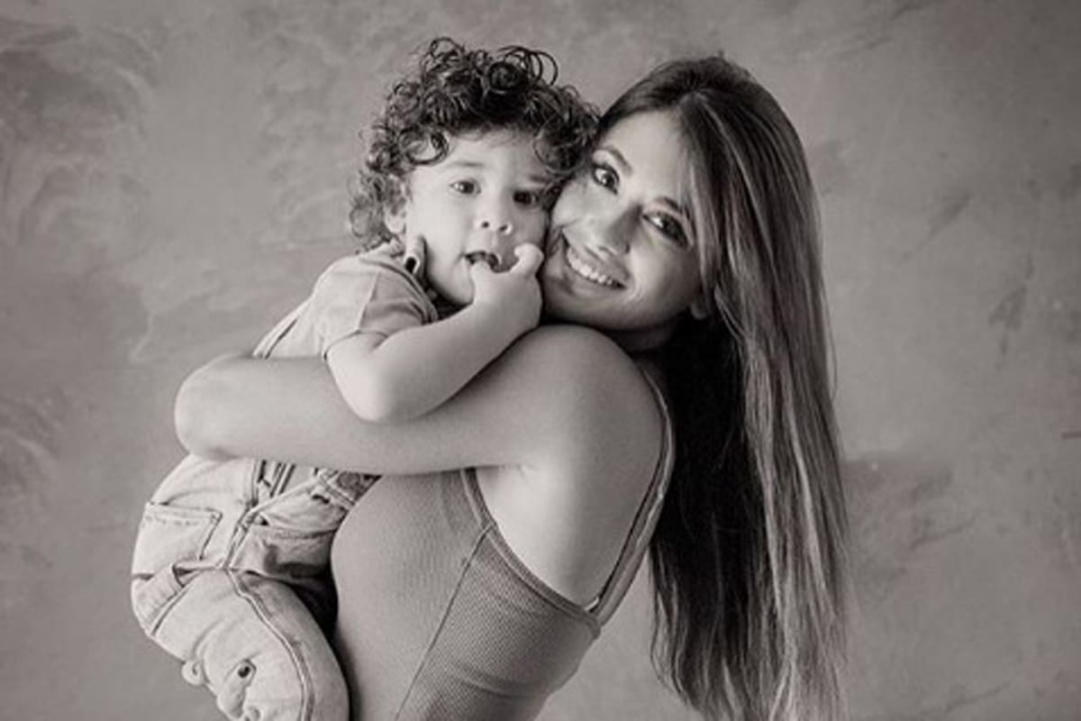 Un posteo reciente de Antonela Messi con su tercer hijo, Ciro