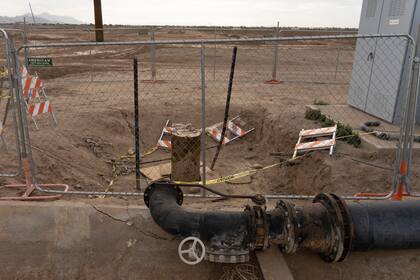 Un pozo en Queen Creek, uno de los lugares de más rápido crecimiento de Arizona, el 13 de abril de 2023.