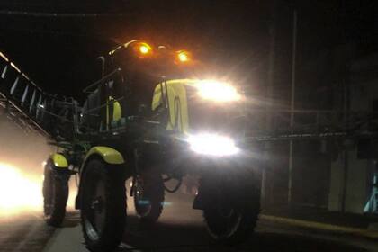 La máquina que usa el productor de noche