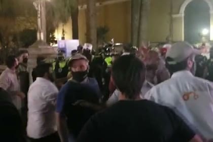 Un productor resultó herido en medio del enfrentamiento