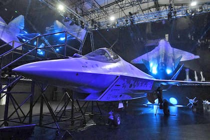 Un prototipo del nuevo Checkmate durante una presentación en Zhukovsky, en las afueras de Moscú