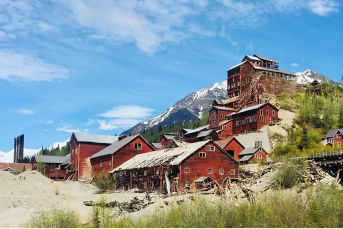 Un pueblo congelado de Alaska se ubica dentro del parque nacional más grande de EE.UU.