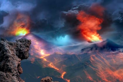 Un reciente estudio sugiere que erupciones volcánicas masivas en el oeste del actual territorio de Canadá fueron la causa de la muerte en masa