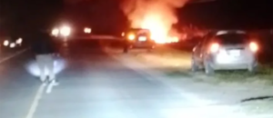 Murieron un reconocido médico rural y su esposa al incendiarse su auto después de un choque mútiple