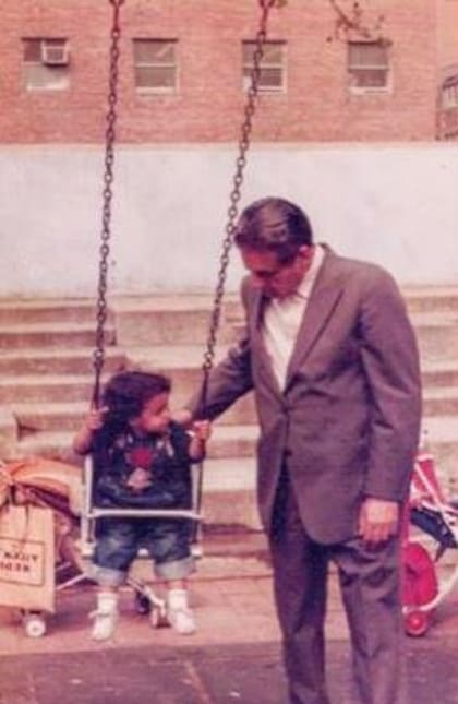 Un recuerdo de infancia junto a su tío abuelo René