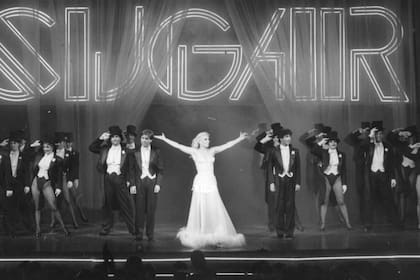 Un recuerdo de Sugar, el musical que fue un exitazo y compartió con Ricardo Darín y Arturo Puig.