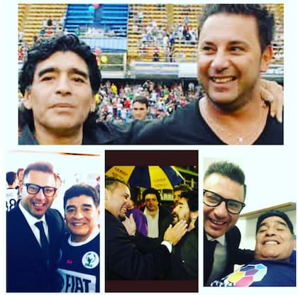 Un recuerdo permanente para el Turco Mohamed: su relación con Diego Maradona (Instagram: Antonio Mohamed)