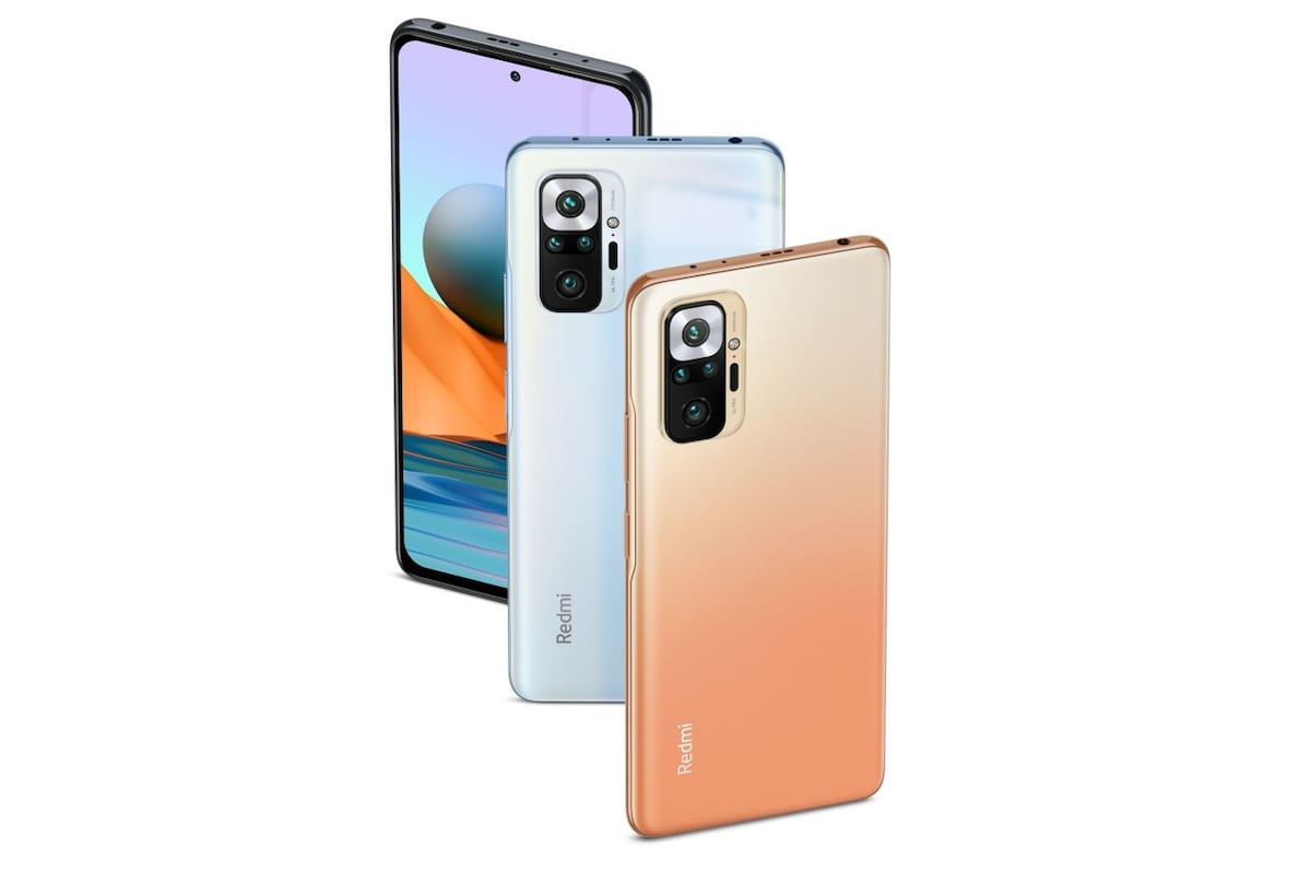 Un Redmi Note 10 Pro presentado hoy; la cámara principal es de 108 megapixeles
