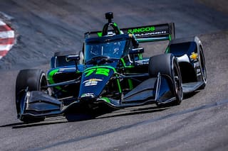 Agustín Canapino pasó de la ilusión del regreso a protagonizar un toque y ser penalizado en Laguna Seca